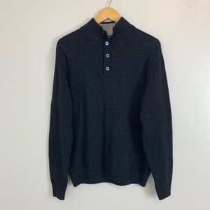 Emile Lafaurie 1/4 Button Up Sweater